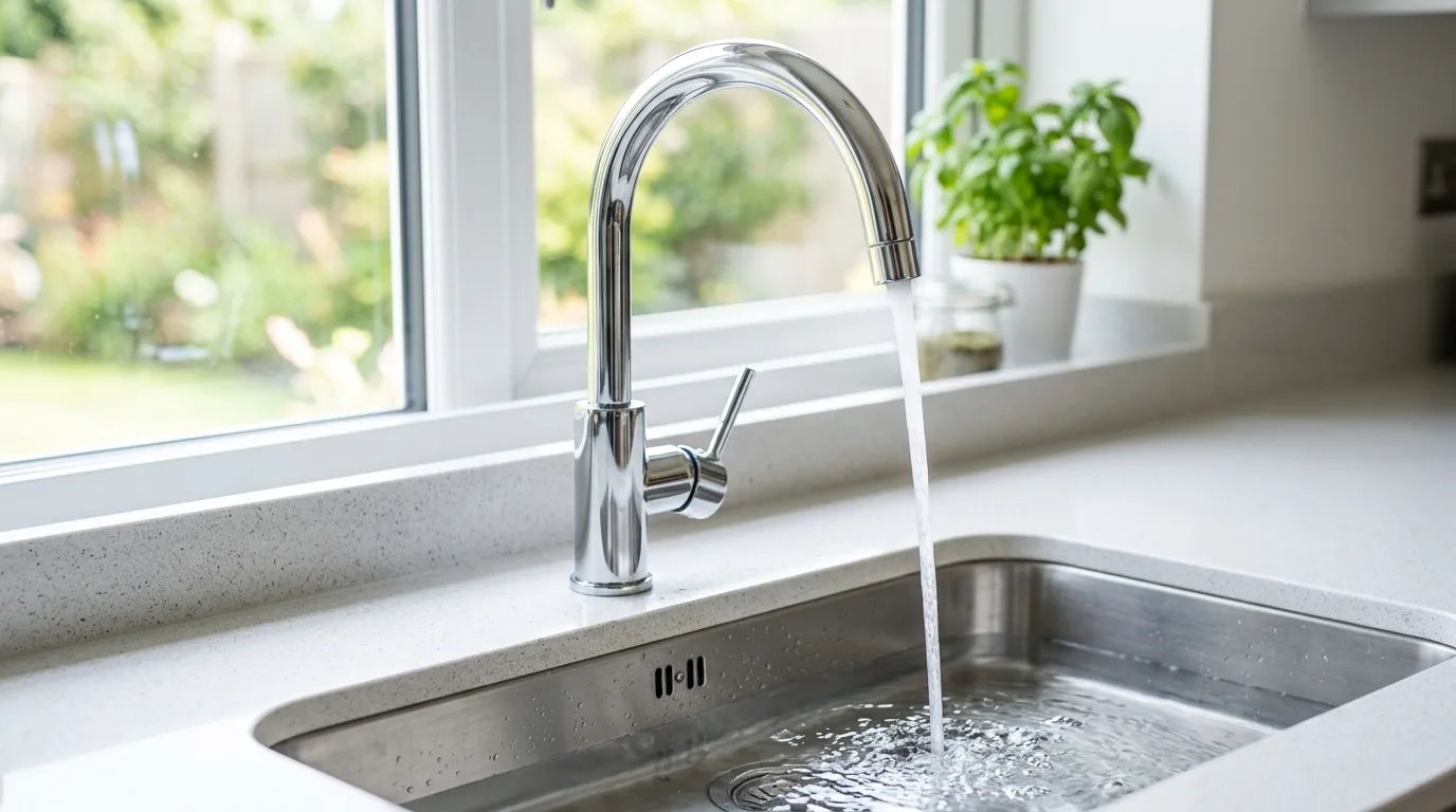 Local Plumbing Master Pros same day plumber fixing a faucet in Fredonia, ND